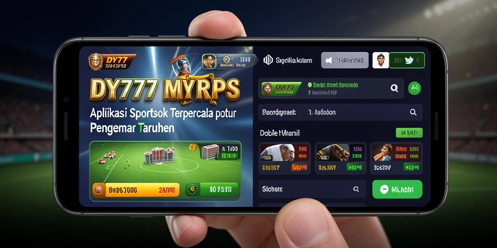 Tampilan utama dari gameplay Sportsbook di DY777 yang menarik.