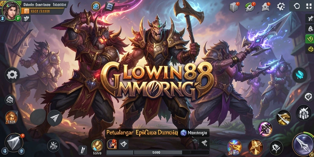 Gameplay seru di dunia <strong>GLOWIN88</strong> dengan grafik menakjubkan.