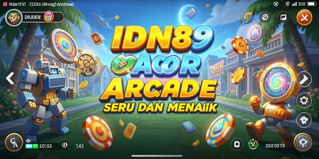 Tangkapan layar gameplay IDN89 yang menampilkan aksi seru permainan Arcade.