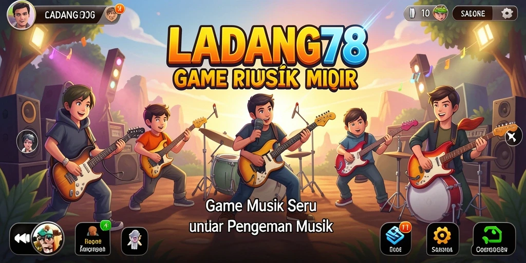 Screenshot LADANG78 menampilkan gameplay interaktif yang seru.