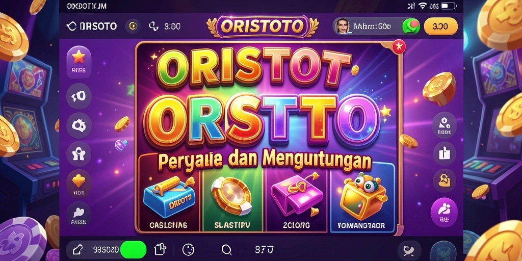 Screenshot gameplay ORISTOTO menampilkan putaran slot yang seru.