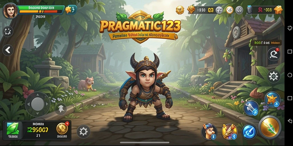 Screenshot gameplay PRAGMATIC123 menampilkan pengalaman simulasi yang menarik.